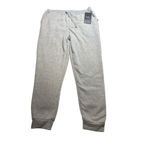 Eddie Bauer Loungewear Men's Sherpa-Lined Jogger, Grey Size L NWT